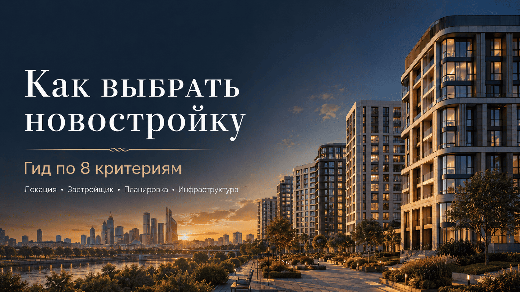 Как выбрать новостройку: гид по 8 критериям